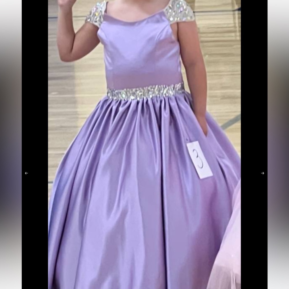 10/12 girls pageant dress